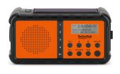 TechniSat DAB+, FM Radio Tragbar Wasserfest IPX4  TechniRadio Solar 2 (Schwarz, Orange) f&uuml;r 73,96 Euro