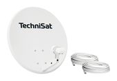 TechniSat 60 cm Stahl Sat-Spiegel  Technitenne 60 Bundle inkl. Universal Twin-LNB (Grau) f&uuml;r 49,00 Euro