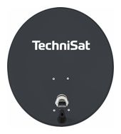 TechniSat 70 cm Stahl Sat-Spiegel  Technitenne 70 Quattro-Switch-LNB digitale Sat Antenne (Schwarz) f&uuml;r 65,00 Euro