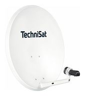 TechniSat 70 cm Stahl Sat-Spiegel  Technitenne 70 Quattro-Switch LNB (Weiß) f&uuml;r 65,00 Euro