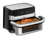 Tefal Heißluftfritteuse 9 l  EY922D Dual Easy Fry (Schwarz, Edelstahl) f&uuml;r 168,96 Euro