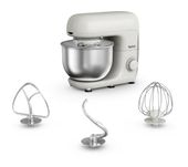 Tefal 800 W Küchenmaschine 4,8 l  QB160138 Bake Essential (Weiß) f&uuml;r 129,96 Euro