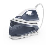 Tefal 2200 W Dampfbügelstation 110 g/min  SV4110 Express Optimal (Blau, Weiß) f&uuml;r 81,96 Euro