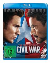 The First Avenger: Civil War (Blu-Ray) f&uuml;r 9,99 Euro