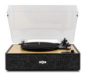 The House Of Marley Audio-Plattenspieler mit Riemenantrieb  Rise Up (Schwarz, Holz) f&uuml;r 199,96 Euro
