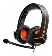 Thrustmaster Over Ear Kopfhörer Kabelgebunden  Y-350CPX (Schwarz, Orange) f&uuml;r 85,46 Euro