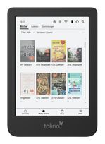 Tolino E-Reader 15,2 cm (6 Zoll) 16 GB  Shine Color (Schwarz) f&uuml;r 149,00 Euro