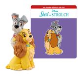 tonies 54 min  11000282 Disney Susi & Strolch (Braun, Grau, Gelb) f&uuml;r 16,99 Euro