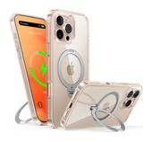 Torras Cover für Apple iPhone 15 Pro  Ostand Q3 Spin (Transparent) f&uuml;r 29,46 Euro