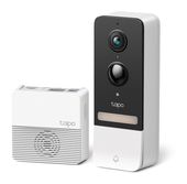 TP-LINK Wlan  Tapo D230S1 Smart Battery Video Doorbell (Schwarz, Weiß) f&uuml;r 99,90 Euro