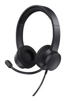Trust Ohraufliegender Kopfhörer Kabelgebunden USB Typ-A  Ayda (Schwarz) f&uuml;r 34,99 Euro
