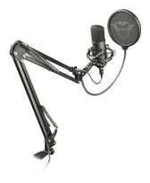 Trust Kabelgebunden Studio-Mikrofon USB  GXT252+ Emita Plus (Schwarz) f&uuml;r 112,96 Euro