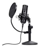 Trust Kabelgebunden Studio-Mikrofon USB  GXT269 Emita II (Schwarz) f&uuml;r 73,96 Euro