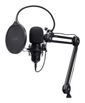 Trust Kabelgebunden Podcast-Mikrofon USB  GXT270 Emita II+ (Schwarz) f&uuml;r 80,96 Euro