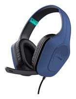 Trust Over Ear Kopfhörer Kabelgebunden  GXT415B Zirox (Blau) f&uuml;r 19,99 Euro
