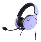 Trust Ohraufliegender Kopfhörer Kabelgebunden  GXT489 Fayzo (Schwarz, Violett) f&uuml;r 39,99 Euro