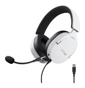 Trust Kopfhörer Kabelgebunden USB Typ-A  GXT490 Fayzo (Schwarz, Weiß) f&uuml;r 49,99 Euro
