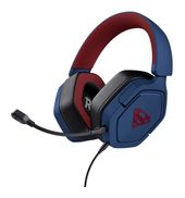 Trust Over Ear Kopfhörer Kabelgebunden  GXT492SM Carus (Blau, Rot) f&uuml;r 34,99 Euro
