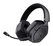 Trust Over Ear Bluetooth Kopfhörer kabelgebunden&kabellos 20 h Laufzeit USB Type-C / USB Type-A  GXT493 Carus (Schwarz) f&uuml;r 49,99 Euro