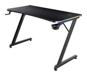 Trust bis 150 kg  GXT709 Luminus RGB Gamingtisch (Schwarz) f&uuml;r 178,96 Euro