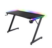Trust bis 150 kg  GXT710 Luminus Pro RGB Gamingtisch (Schwarz) f&uuml;r 198,96 Euro