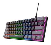 Trust RGB-LED Gaming Tastatur USB  GXT867 Acira (Schwarz, Grau) f&uuml;r 49,99 Euro