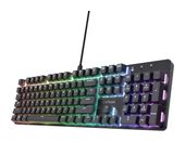 Trust RGB-LED Gaming Tastatur USB  GXT871 Zora (Schwarz) f&uuml;r 52,96 Euro