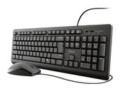 Trust Büro Tastatur USB  Primo (Schwarz) f&uuml;r 17,99 Euro