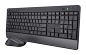 Trust Universal Tastatur RF Wireless  Trezo (Schwarz) f&uuml;r 36,46 Euro