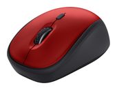Trust 1600 DPI Büro Maus Optisch  Yvi+ (Schwarz, Rot) f&uuml;r 14,99 Euro