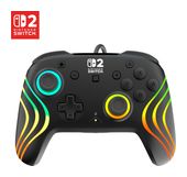 Turtle Beach Gamepad für Nintendo Switch, Nintendo Switch 2, Nintendo Switch OLED  Afterglow Wave Wired Controller (Schwarz) f&uuml;r 34,99 Euro