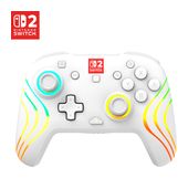 Turtle Beach Gamepad für Nintendo Switch, Nintendo Switch 2, Nintendo Switch Lite, Nintendo Switch OLED  Afterglow Wave Wireless Controller (Weiß) f&uuml;r 63,96 Euro
