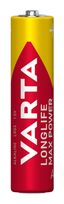 Varta Batterien AAA, 4 Stück, Longlife Max Power, Alkaline, 1,5V, ideal für Digitalkamera, Controller, Blutdruckmessgerät, Made in Germany f&uuml;r 7,49 Euro
