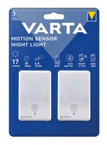 Varta Warmweiß Batterie/Akku Motion Sensor Night Light Twin Pack f&uuml;r 12,99 Euro