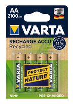 Varta Recycled AA 2100mAh f&uuml;r 11,46 Euro