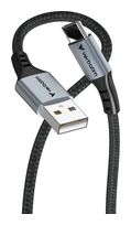 Verbatim 0,48 Gbit/s Stecker Rundkabel USB A auf USB C bis 18 W 1,2 m  31843 (Schwarz) f&uuml;r 7,99 Euro
