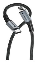 Verbatim Stecker Rundkabel Lightning auf USB C bis 60 W 1,2 m  31844 (Schwarz) f&uuml;r 14,99 Euro