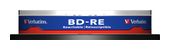 Verbatim BD-RE SL 25GB 2x 10 Pack Spindle f&uuml;r 12,99 Euro