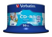 Verbatim CD-R AZO Wide Inkjet Printable no ID f&uuml;r 16,99 Euro