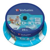 Verbatim CD-R AZO Wide Inkjet Printable f&uuml;r 8,99 Euro