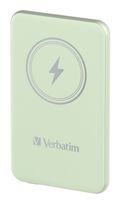 Verbatim 5000 mAh Powerbank USB Typ-C Kabelloses Laden  Charge 'n' Go (Grün) f&uuml;r 28,46 Euro