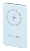 Verbatim 5000 mAh Powerbank USB Typ-C Kabelloses Laden  Charge 'n' Go (Blau) f&uuml;r 28,46 Euro