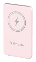 Verbatim 5000 mAh Powerbank USB Typ-C Kabelloses Laden  Charge 'n' Go (Pink) f&uuml;r 28,46 Euro