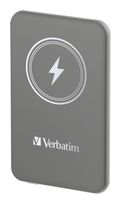 Verbatim 5000 mAh Powerbank USB Typ-C Kabelloses Laden  Charge 'n' Go (Grau) f&uuml;r 28,46 Euro