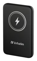 Verbatim 10000 mAh Powerbank USB Typ-C Kabelloses Laden  Charge 'n' Go (Schwarz) f&uuml;r 35,96 Euro