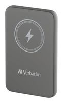 Verbatim 10000 mAh Powerbank USB Typ-C Kabelloses Laden  Charge 'n' Go (Grau) f&uuml;r 35,96 Euro