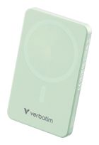 Verbatim 5000 mAh Powerbank USB Typ-C Kabelloses Laden  Charge 'n' Go Essentials (Grün) f&uuml;r 27,46 Euro