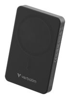 Verbatim 10000 mAh Powerbank USB Typ-C Kabelloses Laden  Charge 'n' Go Essentials (Schwarz) f&uuml;r 30,96 Euro