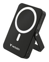 Verbatim 10000 mAh Powerbank USB Typ-C Kabelloses Laden  Charge 'n' Go Magnetic Wireless (Schwarz) f&uuml;r 34,96 Euro