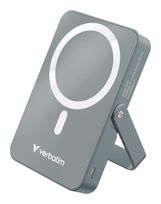 Verbatim 10000 mAh Powerbank USB Typ-C Kabelloses Laden  Charge 'n' Go Magnetic Wireless (Grau) f&uuml;r 34,96 Euro